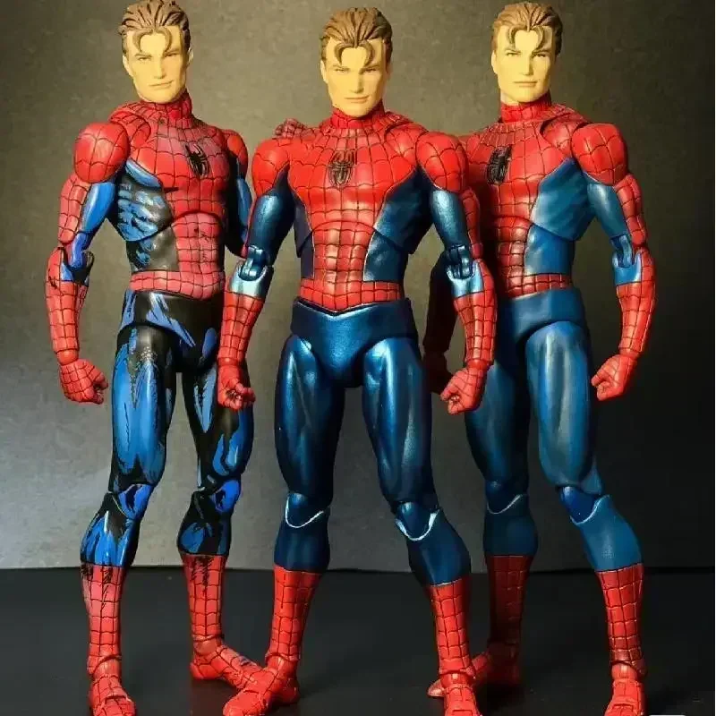 ألعاب Ct الجديدة Spider-Man Mafex 075 - The Amazing Spider-Man Comic Ver. – هدية نموذج لجسم الرسوم المتحركة