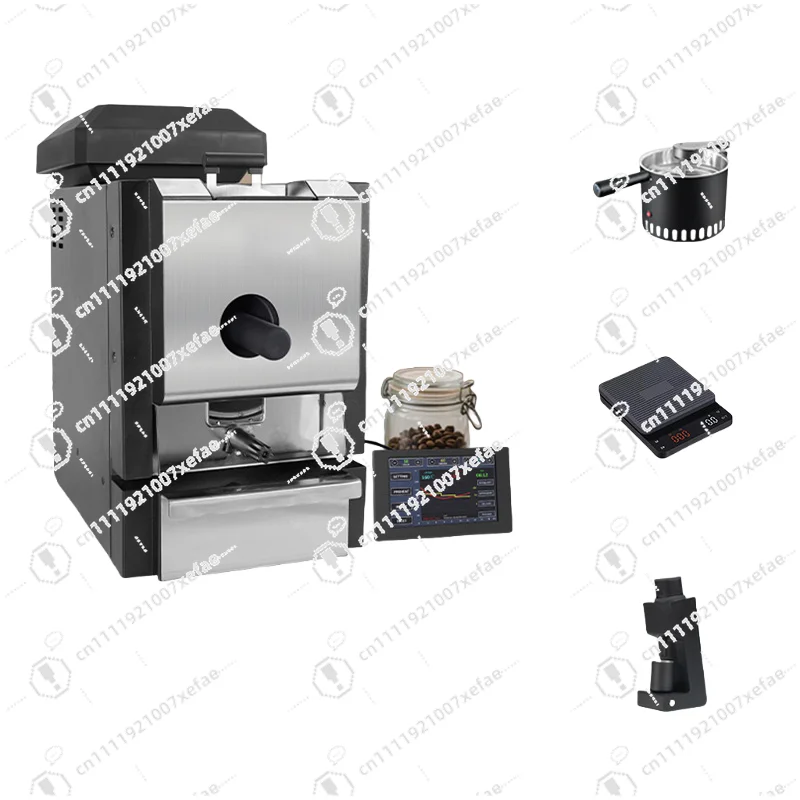 

Household coffee bean roaster 304 stainless steel roller electric coffee roaster