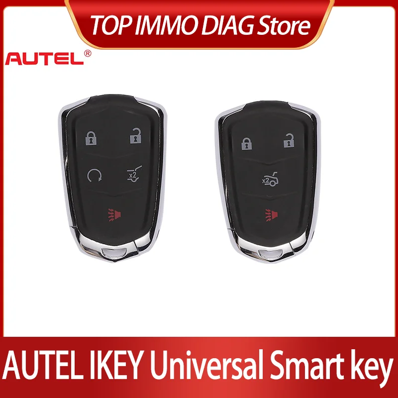 1PCS/2PCS/5PCS AUTEL IKEY FD004AL FD005AL FD004AH FD005AH 315/433/868/915Mhz Universal Smart Key For KM100 IM508 IM608 XP400Pro
