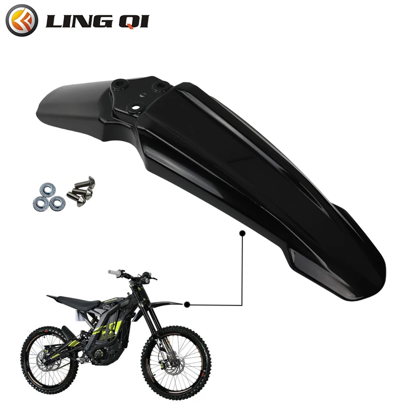 

LINGQI Light bee X S Replacement Modified Plastic Front Fender for SURRON Dirt Pit Mudguard Motorcycle Front Mud Protector