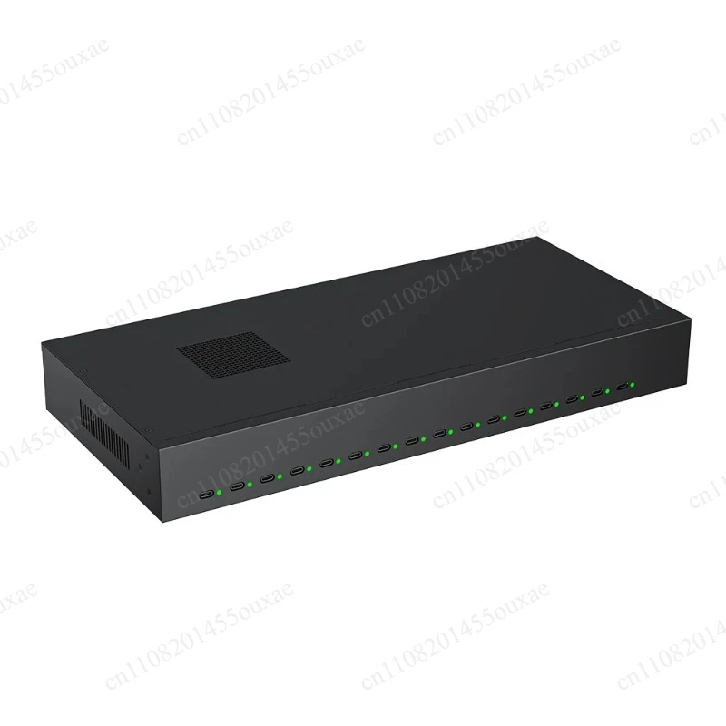 C-165PD 16 Port USB-C Hub PD30W Charging Station 600W Total Power Type C Fast Charger for Mobile Phone
