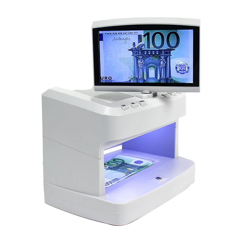 

Money Detector UV Light Money Detector with Magnifying Lens Fake Money Detector Checker Infrared Ink for Banknote