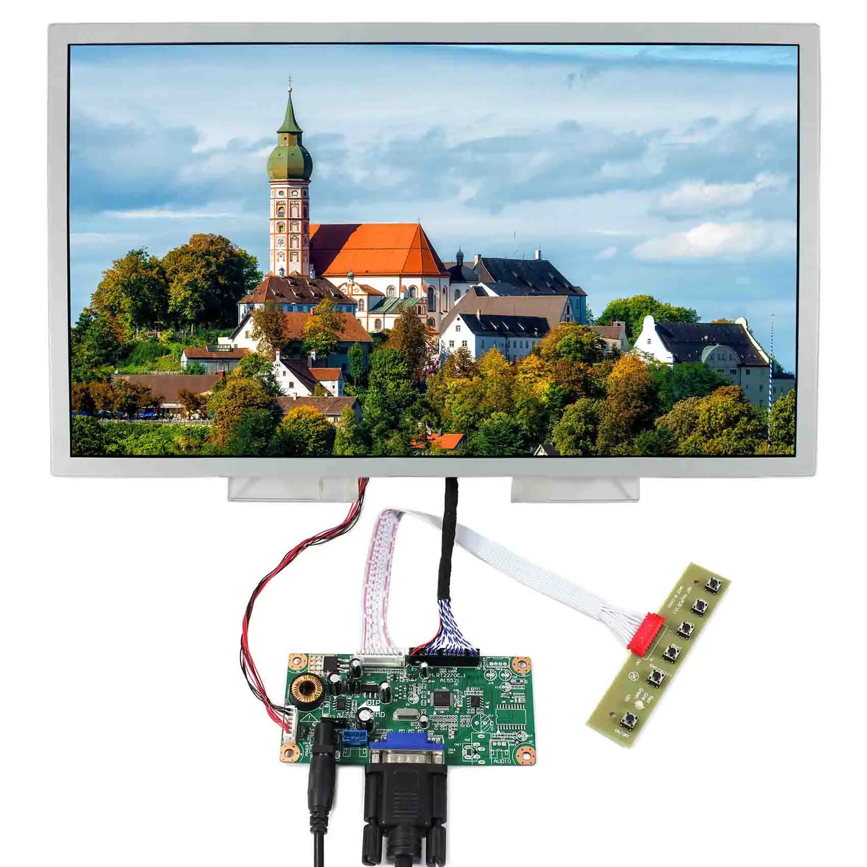 

Плата контроллера VGA LCD 15,6 в LQ156M1LG21 1920x1080 промышленный ЖК-экран