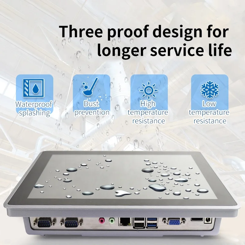 Hot Sale Embedded Fanless Computer Android Waterdichte Touchscreen Tablet Computer Industriële Pc