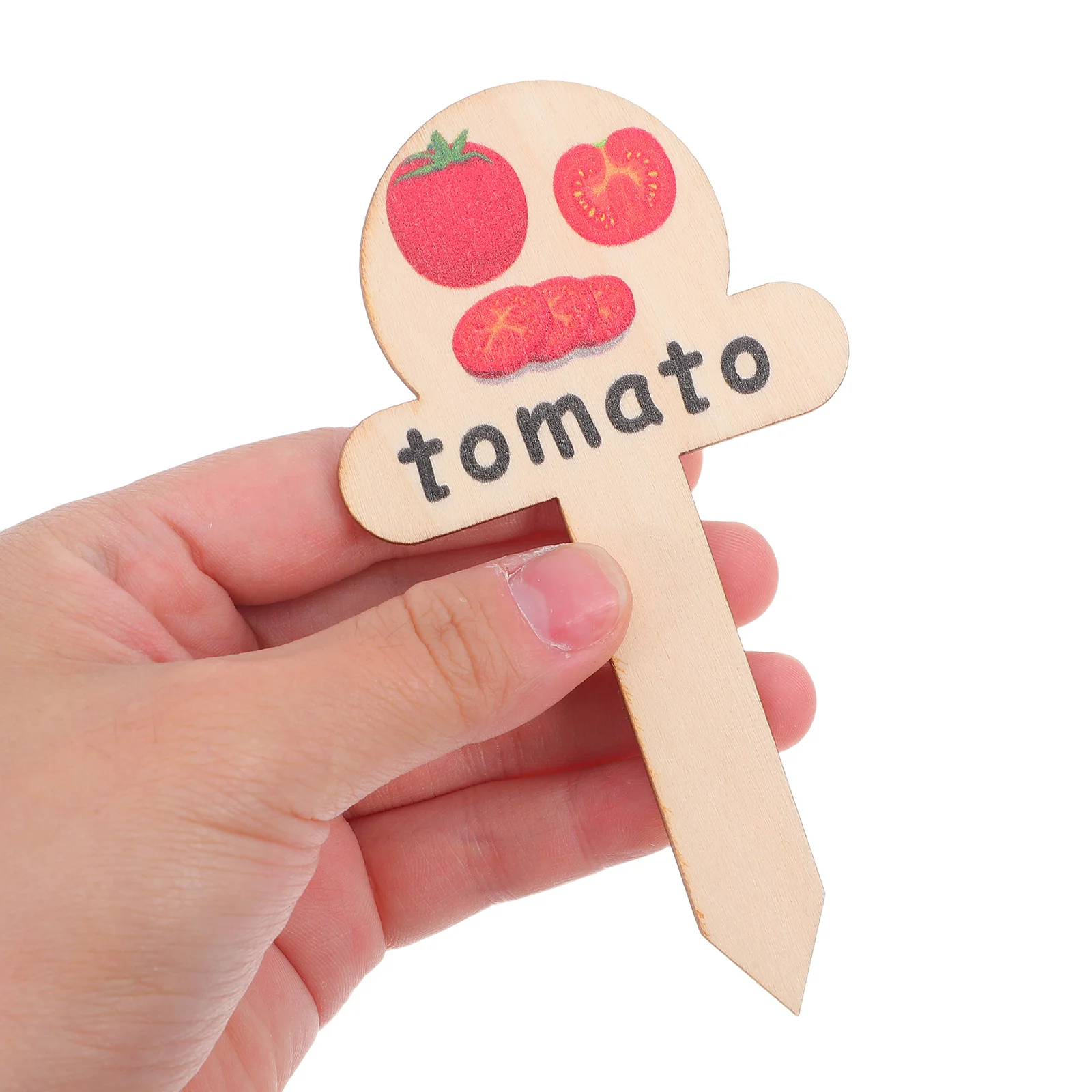 

30Pcs Wooden Garden Stake Markers Plant Labels for Vegetable Garden Farm Greenhouse Seedling Tags Flowerpot Tag