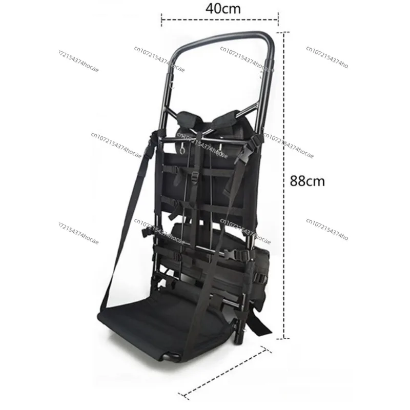 Thickened Outdoor Backpack Frame Aluminum Alloy Support For Long Distance Trekking And Backpacking