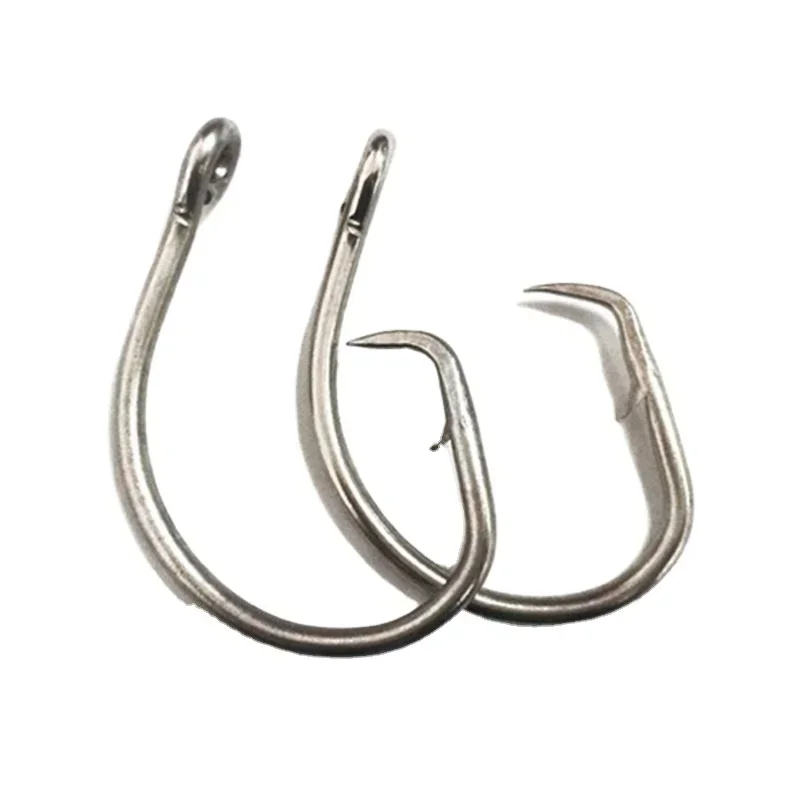 500 Pieces Bulk Fishing Wide Gap Circle Hook  Saltwater Freshwater Big game Fishing  hooks for Tuna Catfish Bass