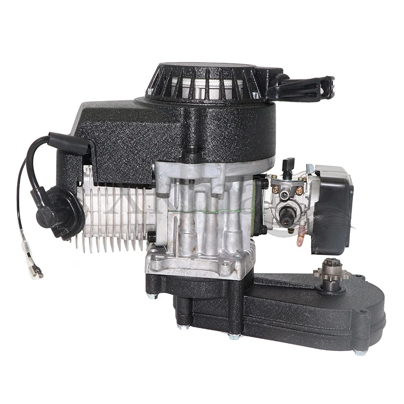 Motor eléctrico de 2 tiempos, arranque de tracción con transmisión para Mini Moto Quad Bike, 49CC/47CC