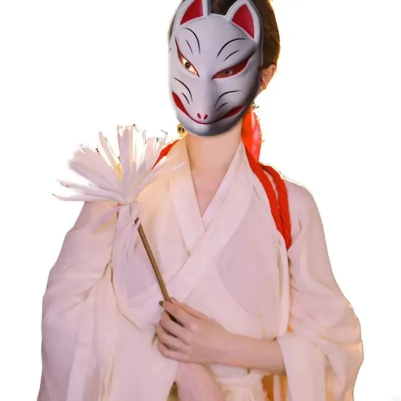 193e Foxes Maske Masquerade Maske Halloween Cosplays Mask Anime Mask Vollgesichtsmaske
