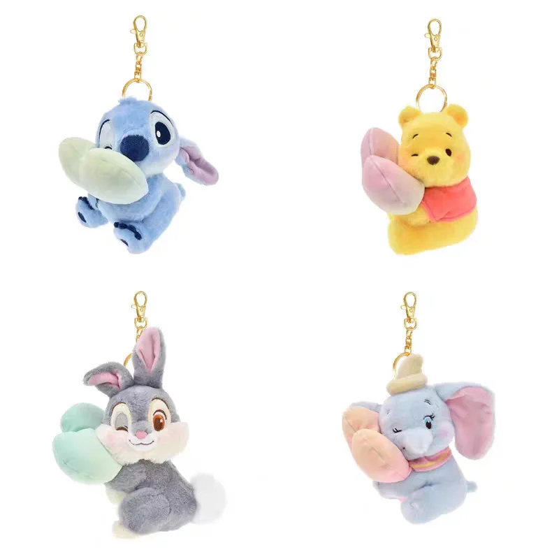 

Disney 2026 Kawaii Winnie The Pooh, Dumbo Plush Pendant, Keychain Ornaments, Best Birthday Gifts and Christmas Gifts for Friends