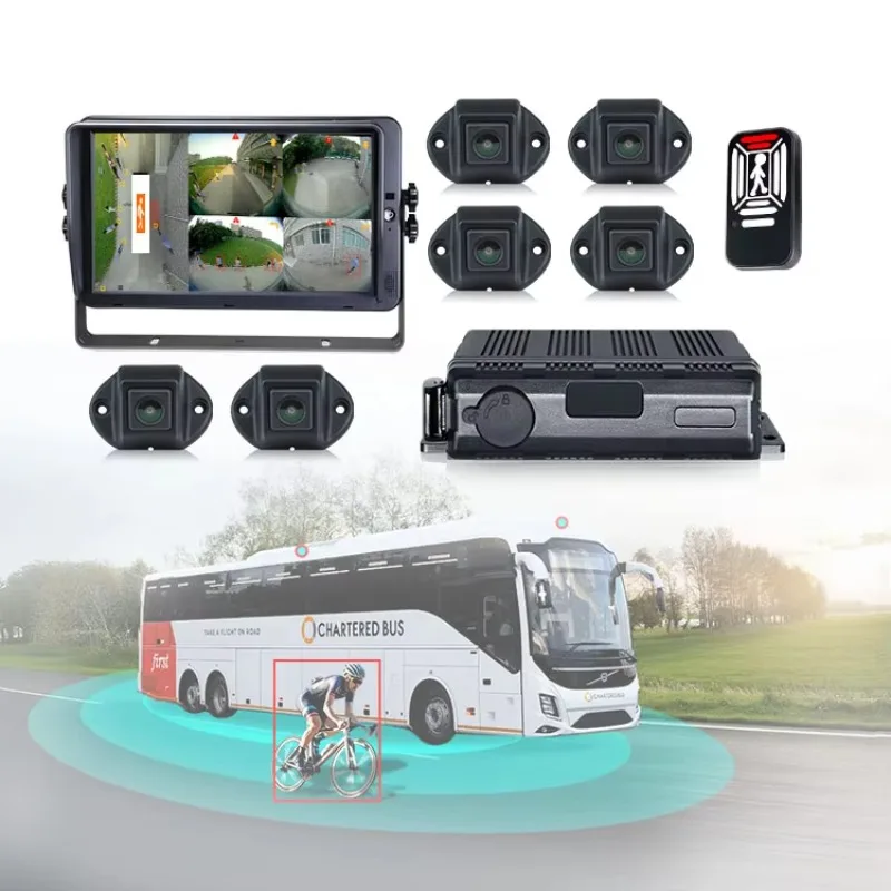 

3D surround view artificial intelligence MDVR touch screen truck bus DVR