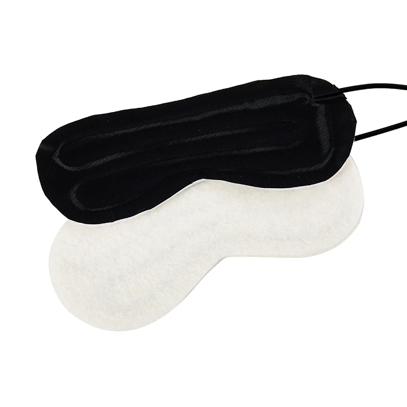 Heated Eye Mask USB Eye Compress Heating Pad Sleeping Eye Mask with Temperature & Timer Control for Eye Fatigue Relief