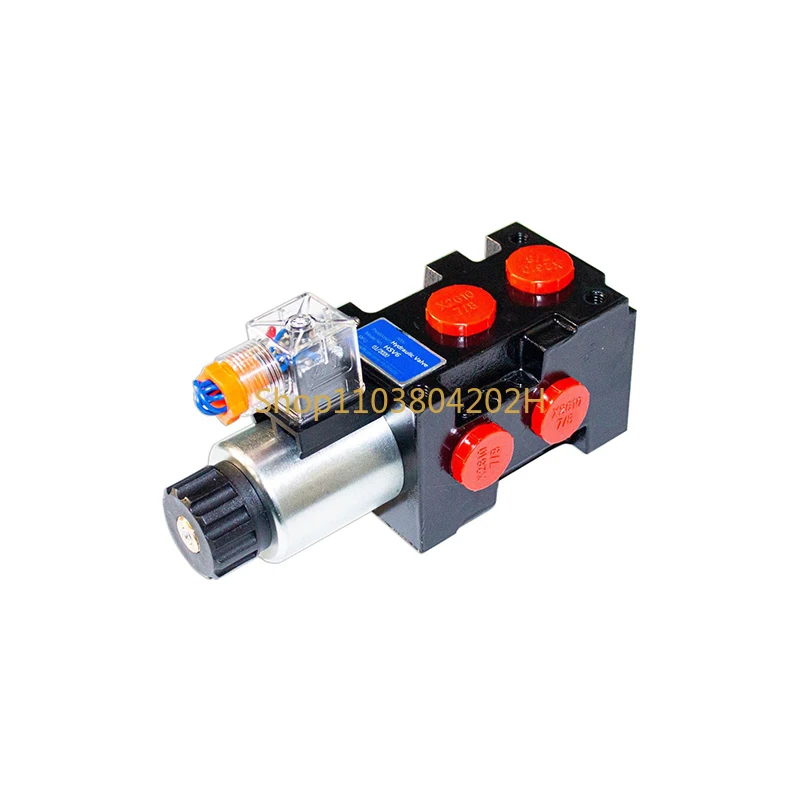 

12V/24V Hydraulic solenoid valve electromagnetic shunt HSV6 selection oil circuit switching drainage