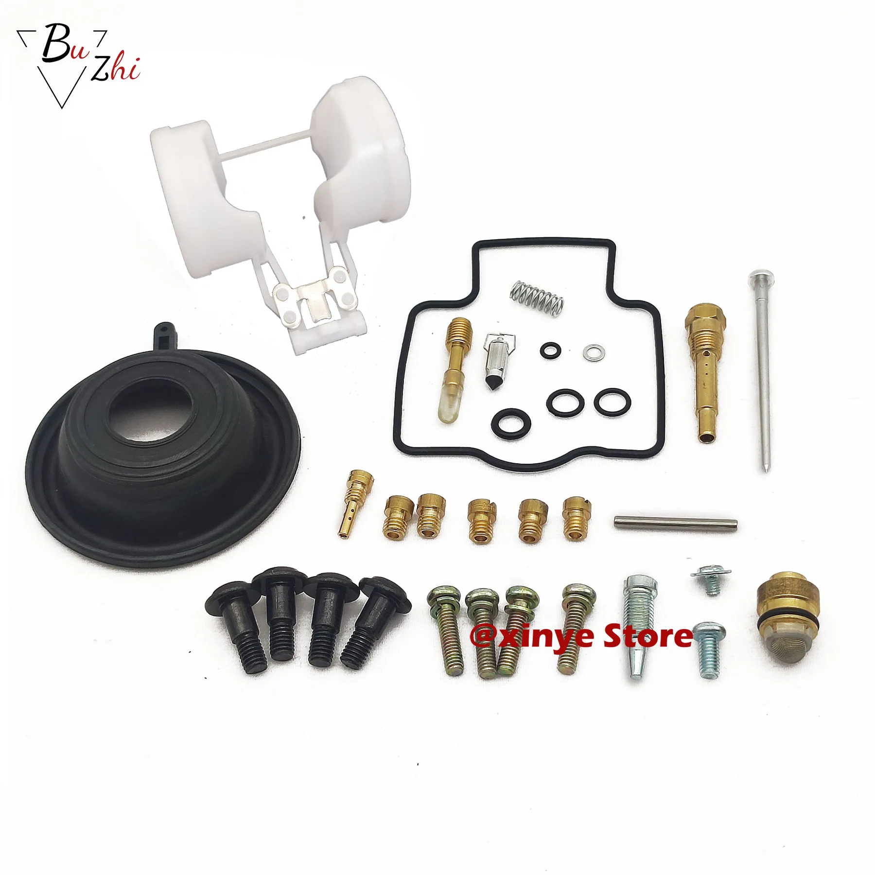 Carburetor repair kit needle valve gasket air screw vacuum diaphragm for Kawasaki ZZR400 ZX400K ZX400N ZZR400R ZZR ZX 400 K N R