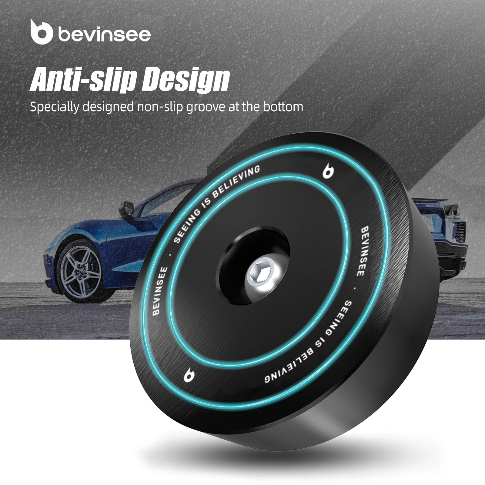 4Pieces Jacking Pucks Jack Pad for Corvette C5 C6 C7 C8 GS for Z06 ZR1 Stingray Grand Sport