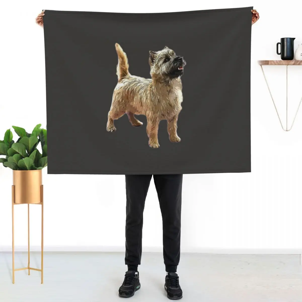 Cairn Terrier Beautiful dog Throw Blanket Blankets For Baby Warm Luxury St Polar for babies Bed covers Blankets
