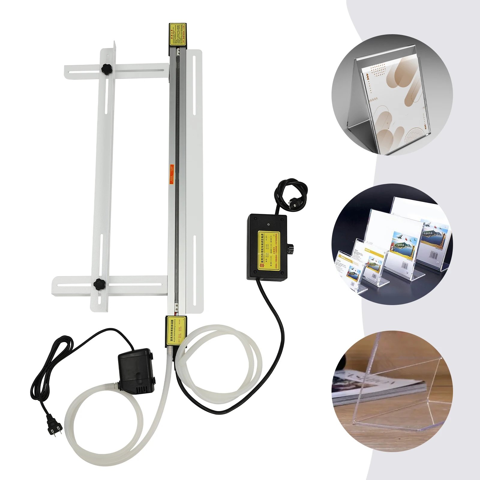 60 cm acrylbuigmachine met beugel, kunststof plaatbuigmachine, 24 inch IPX8 handmatige stripverwarmer voor logoproductie