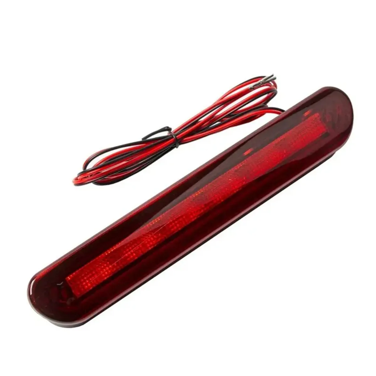 12V LED Stop Tail Light Surface Mount Brake Lamp For Trailer Truck RV Camper SAE Approved AT-LED-28X30-01 6 LEDs