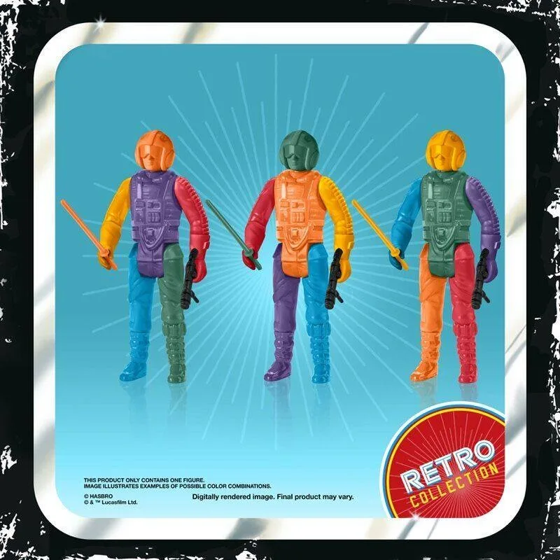 Genuine Hasbro Star Wars Retro Collection Luke Skywalker Prototype 3.75 Inch Action Figure Random Style Shipped in Stock view 4