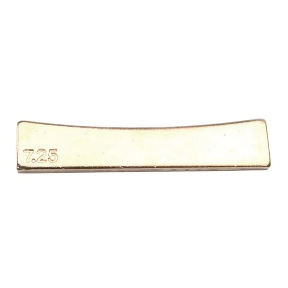 1pcs Guitar Fret Press Caul Insert Luthier Tools Brass Gold Guitar Accessories 7.25/9.5/10/12/14/15/16/17/20 Radius