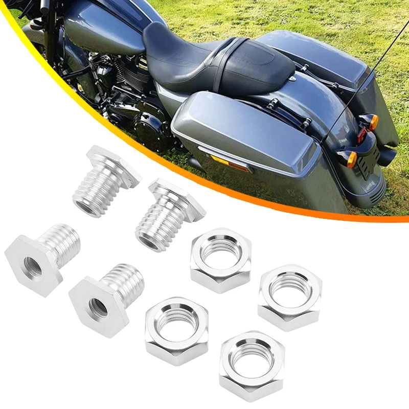 

Motorcycle 4x Rear Fender Screws Mounting Bolts Kit For Harley Touring Road King Road Electra Glide Ultra Limited 2009 2010-UP