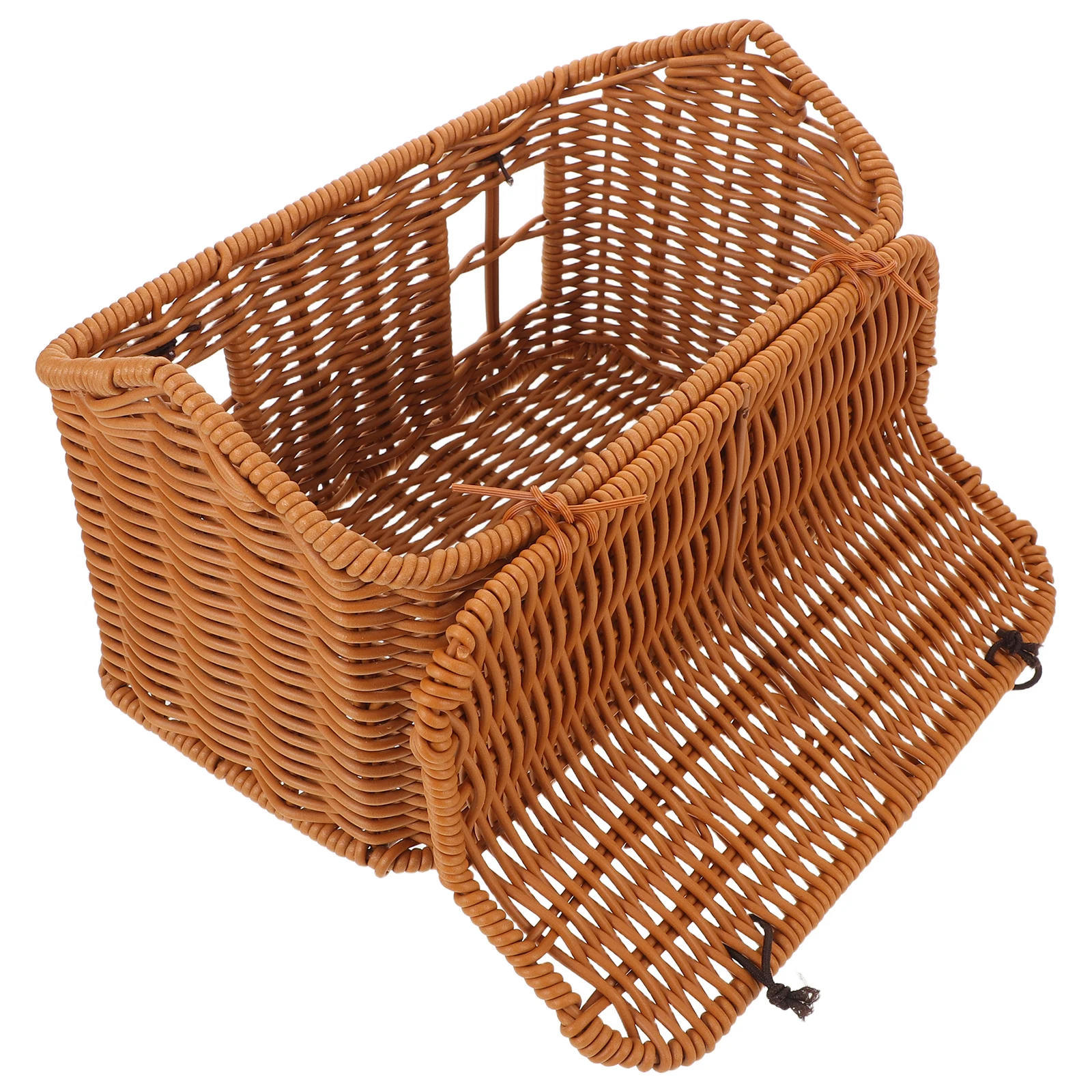 

Christmas House Shaped Candy Basket Festive Snacks Decorative Storage Basket Holiday Table Decoration Lightweight Portable