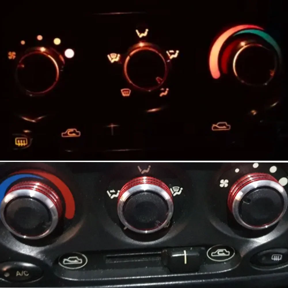 For Daewoo Matiz Chevrolet Spark M100 M150 for Chery QQ3 QQ6 AC Knobs Air Conditioning Heat Control Switch Knob Accessories