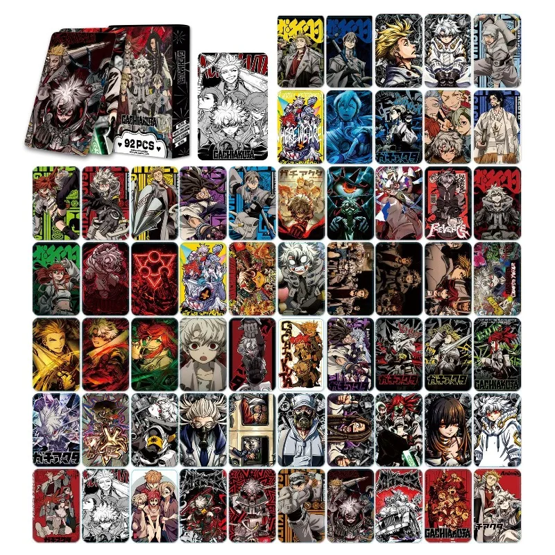 92Pcs Double Sided HD Lomo Cards Mini Photocards Stickers Greeting Cards Dark Battle Comic Hobby Collection Stationery Gift view 5