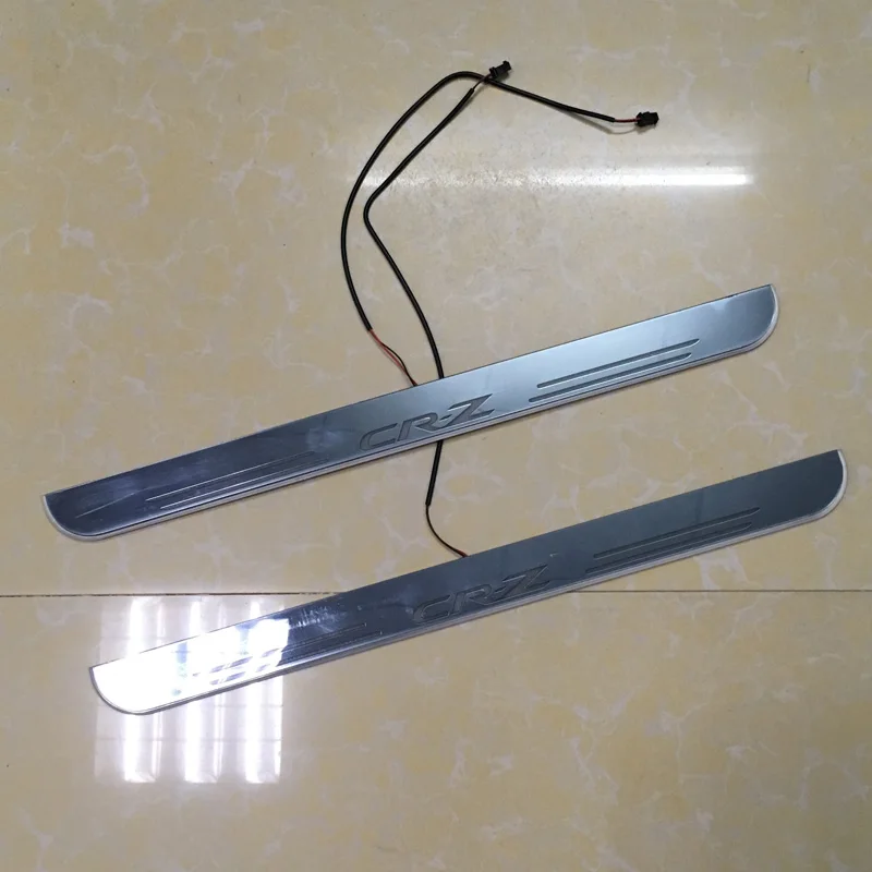 Footstep Pedal Lights For Honda CR-Z CRZ 2010 2011 2012 - 2018 Car Door Sill Pathway Lamps Led Thresholds Scuff Plates AUTO