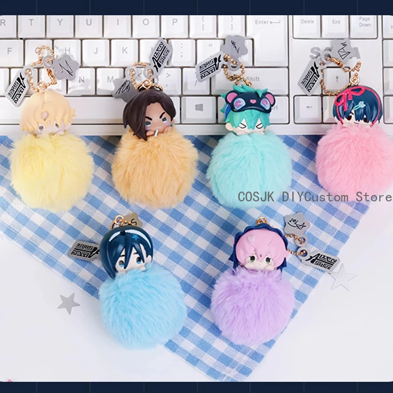 

Original Alien Stage‌ Hairy Balls Pendant Blind Box Mini Kawaii Keychain Cute Anime Figure For Girls Mystery Box Toy Gifts