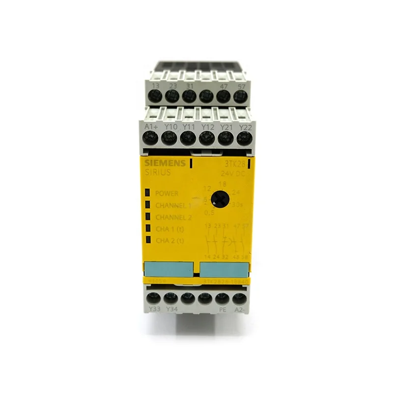 

New Stock Plc Programming Safety Relay Circuits PLC Power Module Proximity Sensor 3TK2828-1BB40
