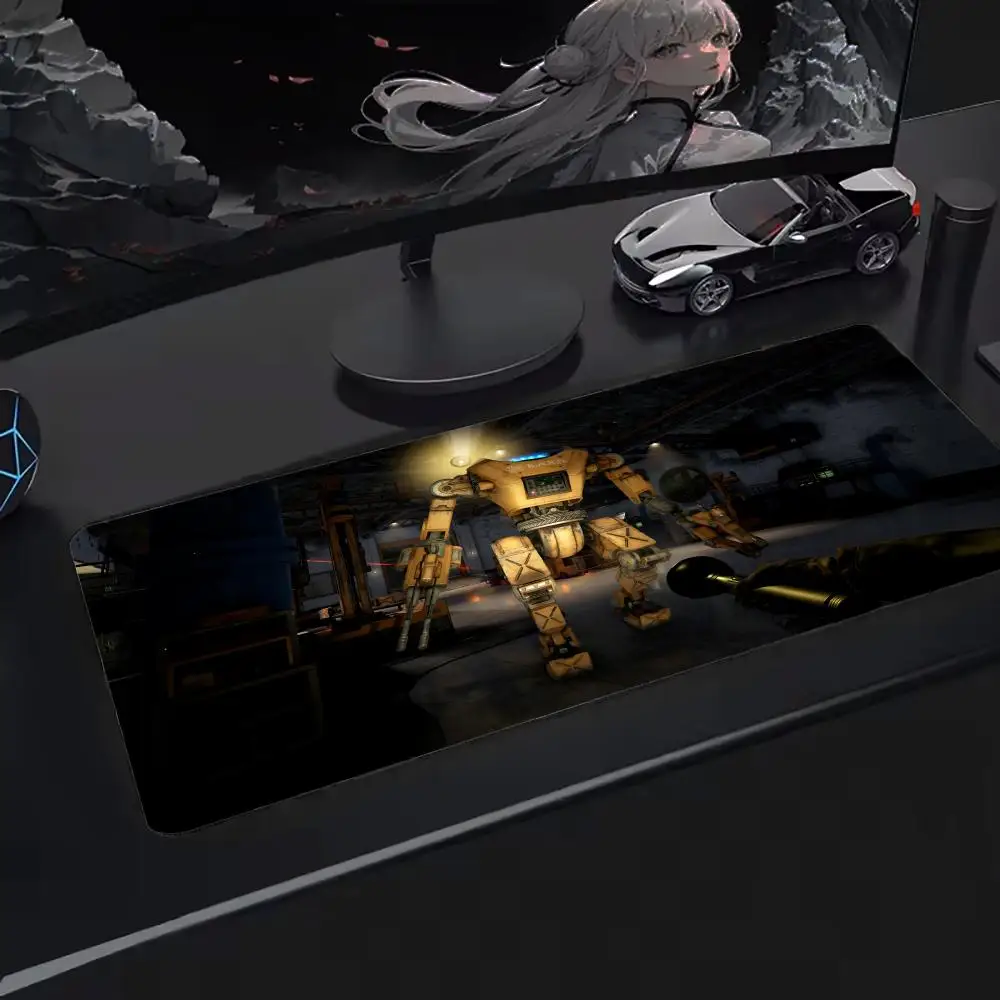 Super Atomfall Mouse Pad Keyboard Desk Mats, Kawai Rubber, Non-Slip Desk Mat, XXL90x40cm