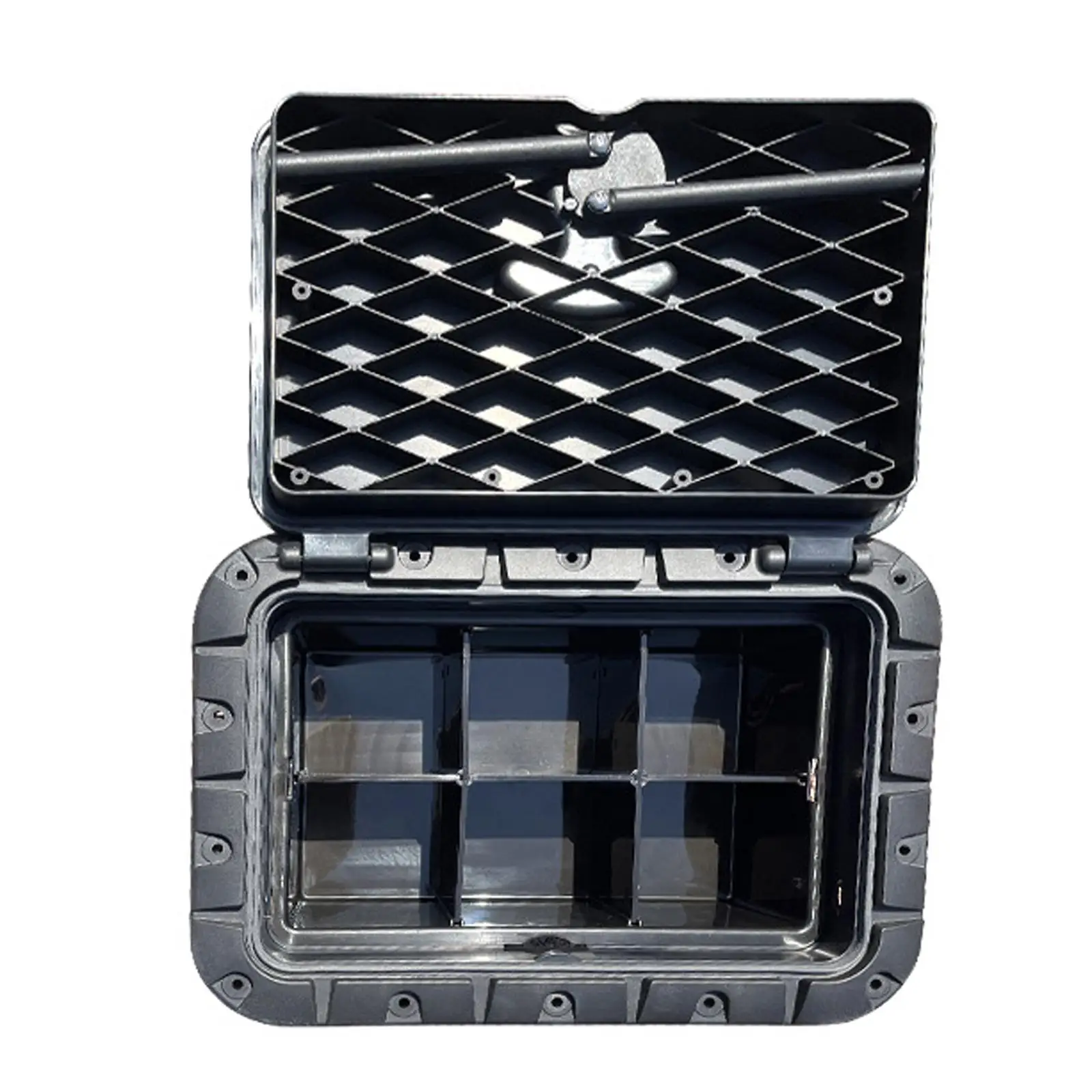 

Marine Boat Deck Access Hatch & Lid, Nylon Sturdy Boat Hatch Lid for Marine RV Kayak