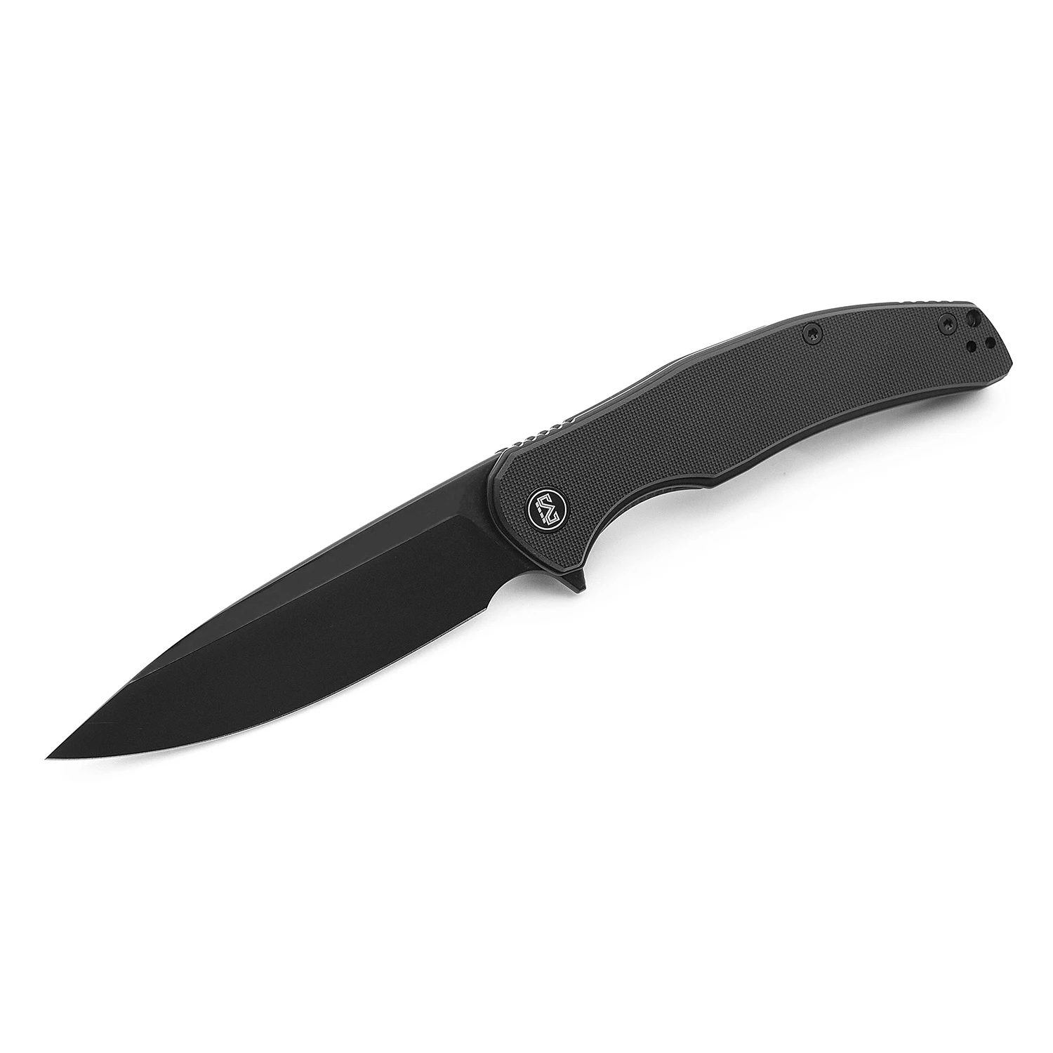 

Miguron Knives Velona Flipper Pocket Folding Knife 14C28N Black PVD Blade G10 Handle Tactical Survival Knife