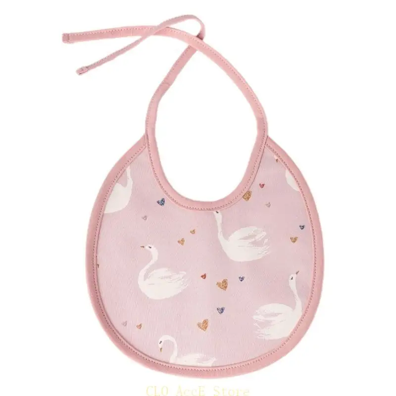 

16FE Baby Burp Cloth Print Saliva Towel Newborns Teething Towel Waterproof