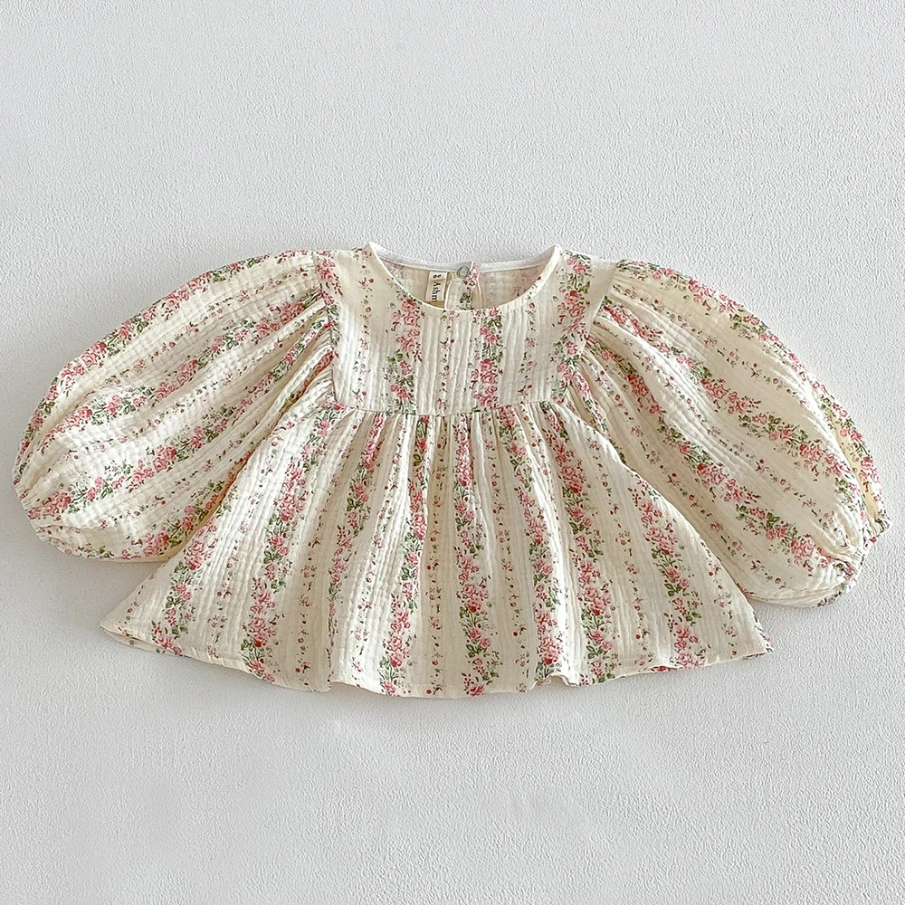 เสื้อเด็กผู้หญิงลายลูกไม้ปักลา - Baby Clothing Unisex บทวิจารณ์และราคา