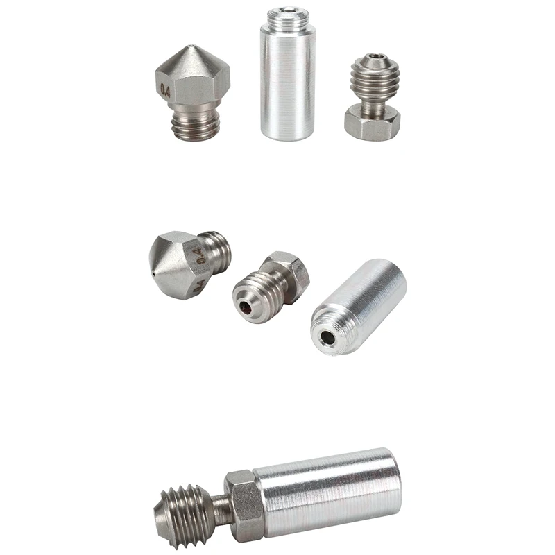 0.4mm MK10 All Metal Hotend Kit Nozzle for Wanhao, FlashForge, PowerSpec