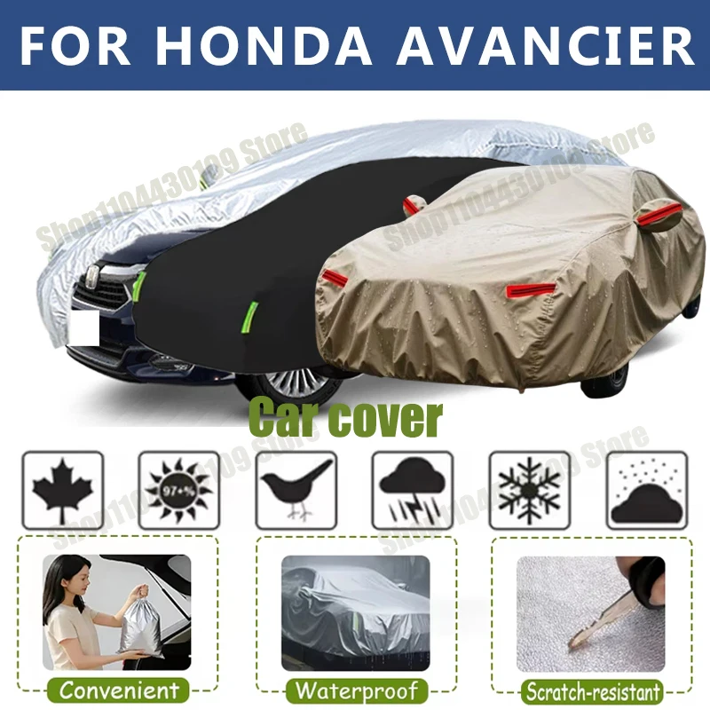

Полный комплект чехлов для автомобиля HONDA AVANCIER: защита от солнца, УФ-излучения, дождя, снега и пыли, из ткани Оксфорд, аксессуары