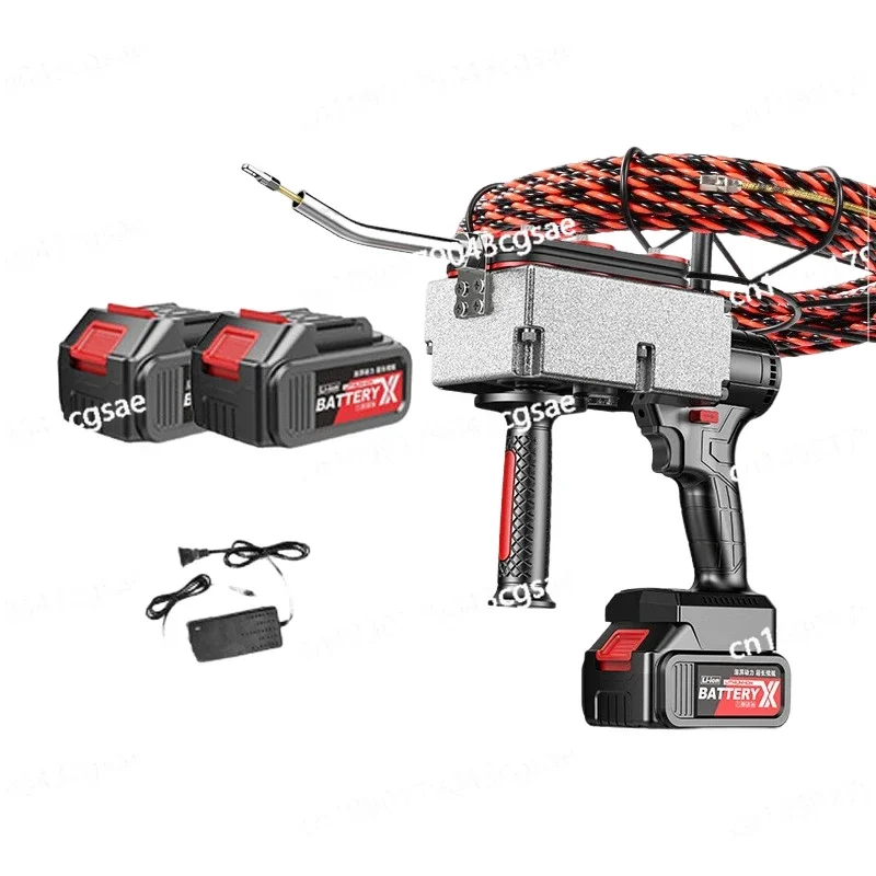 

Machine for Hidden Pipes 110V/220V Electric Threading Machine Electrician Wire Pulling Tool Cable Threading