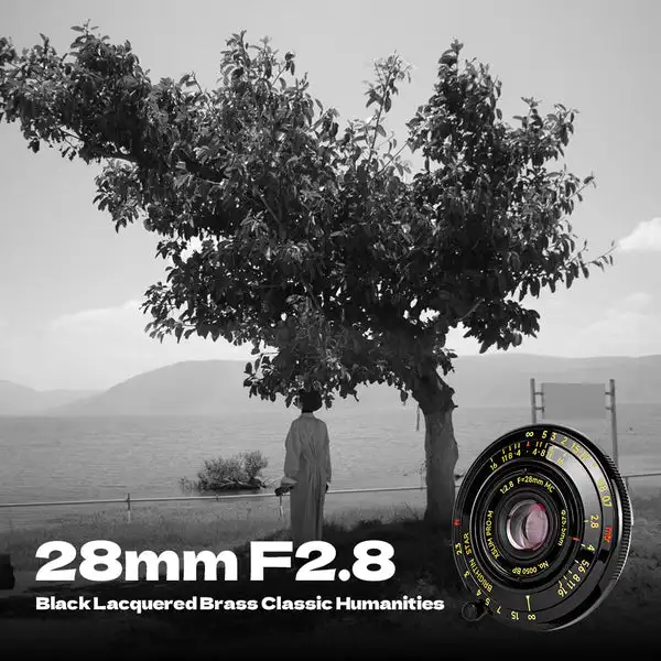 Brightin Star 28mm F2.8 Full-Frame Wide-Angle Humanistic Lens Suitable for Leica M-Port Leica Camera