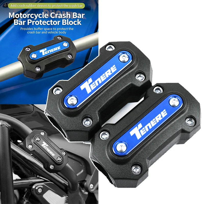 

Motorcycle For Yamaha Tenere 700 1200 XTZ700 XTZ 700 T7 Rally World Raid Bumper Guard Engine Protection Block Crash Tenere 700