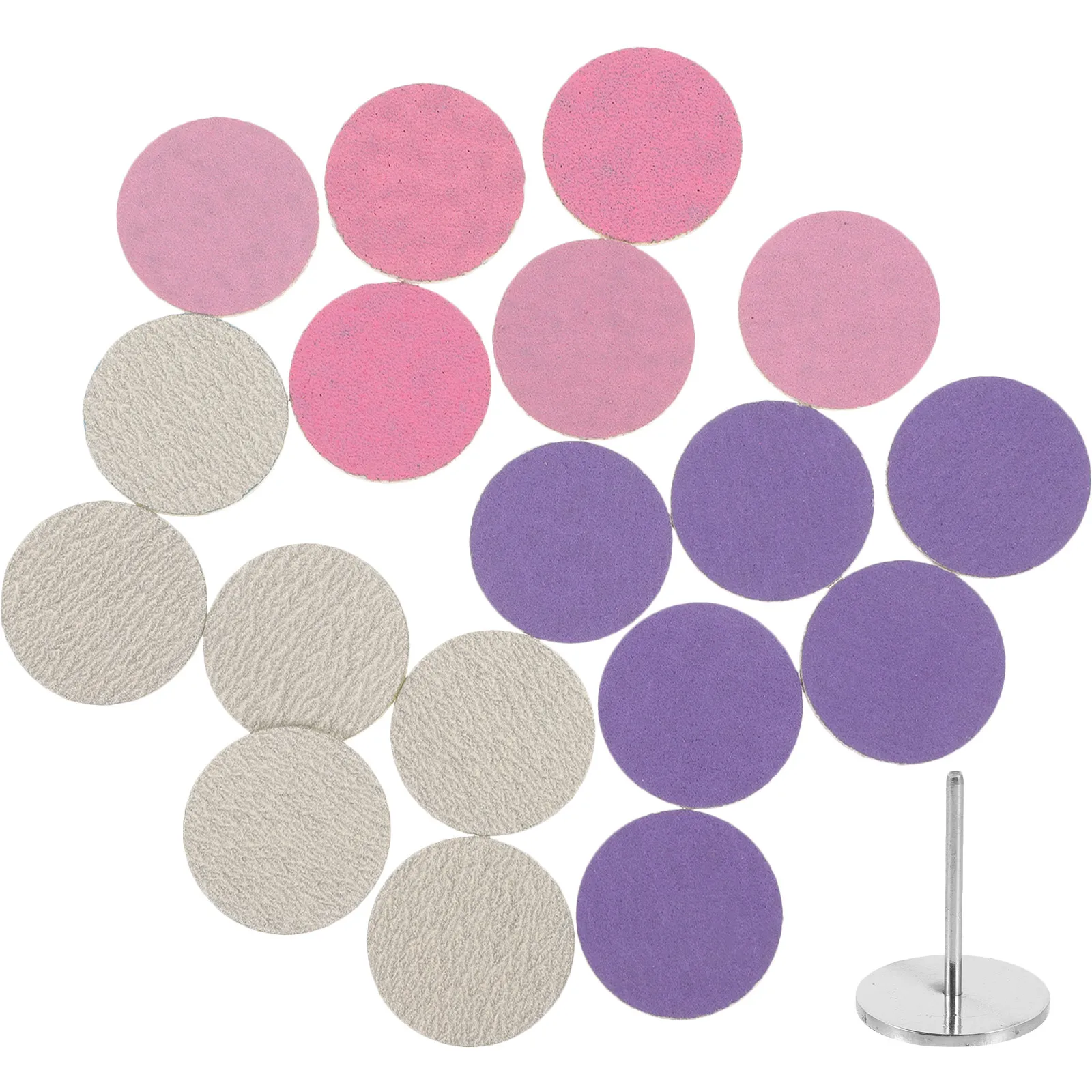 60Pcs Pedicure Sanding Discs Electric Foot Callus Remover Pads Professional Nail File Grinding Head for Dead Skin Removal
