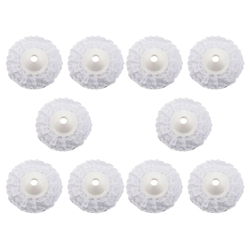 Koronkowe kołnierzyki do bukietów PB-60 szt., koronkowe kołnierzyki do samodzielnego wykonania bukietów, uchwyt na bukiet ślubny, białe koronkowe dekoracje