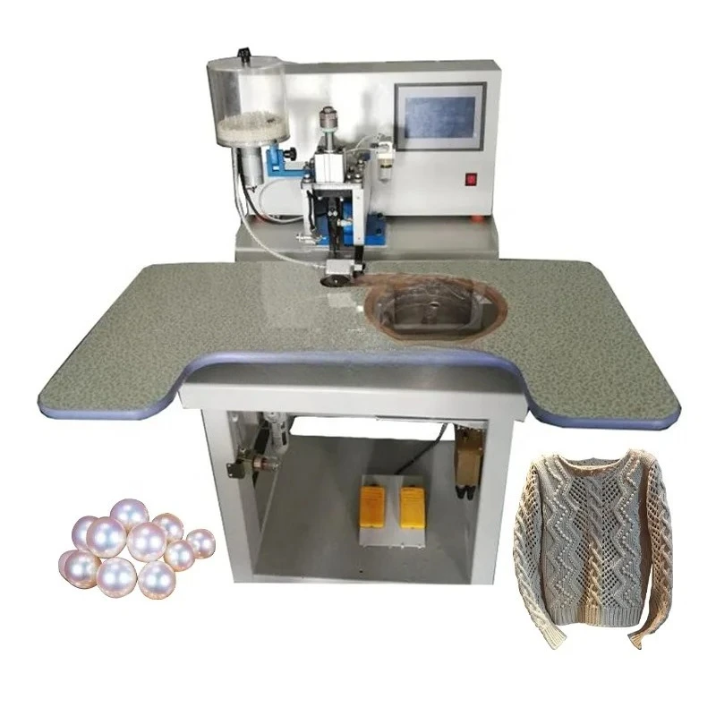 Hot Sale Pearl Machine for Clothes / Pearl Embroidery Machine / Pearl Setting Machine