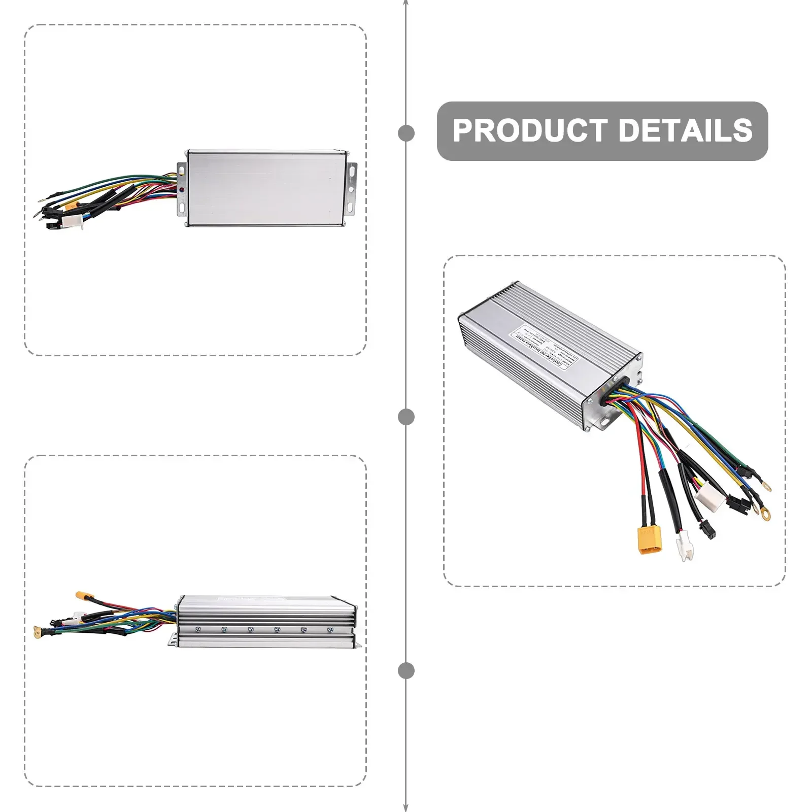 

Практичное преобразование управления контроллером для комплекта электрического велосипеда, запасные части, аксессуары для управления велосипедом