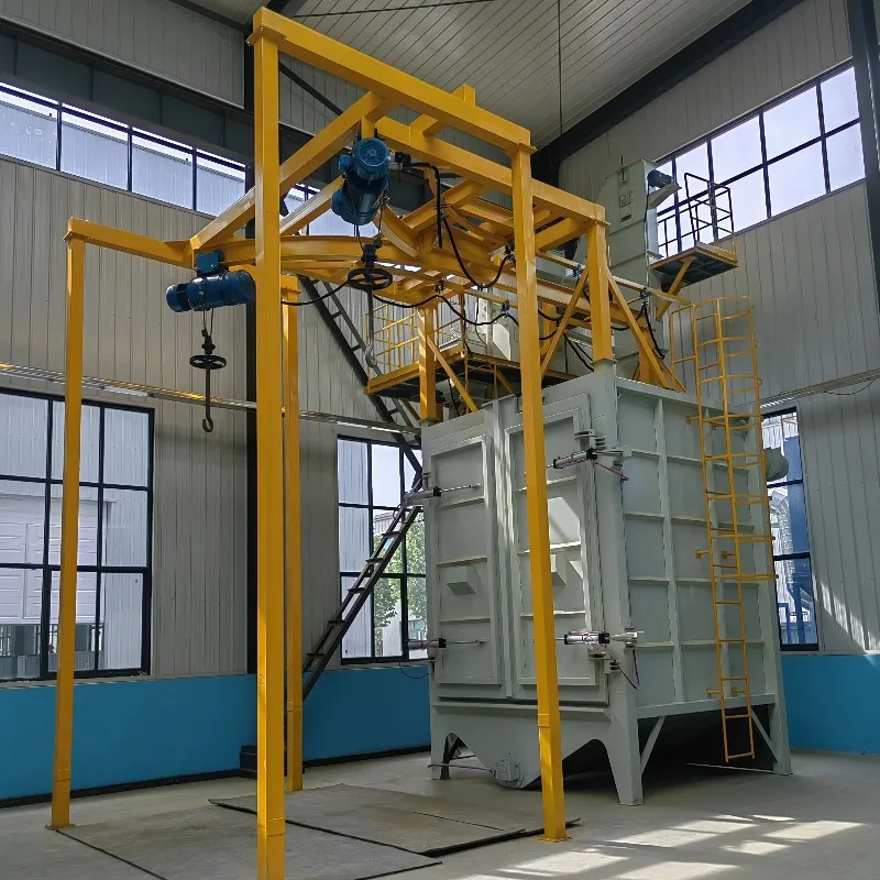Corrosion-Resistant Hook Type Shot Blasting Machine Heavy Duty Hook Type Shot Blasting Machine for Long-Term Use