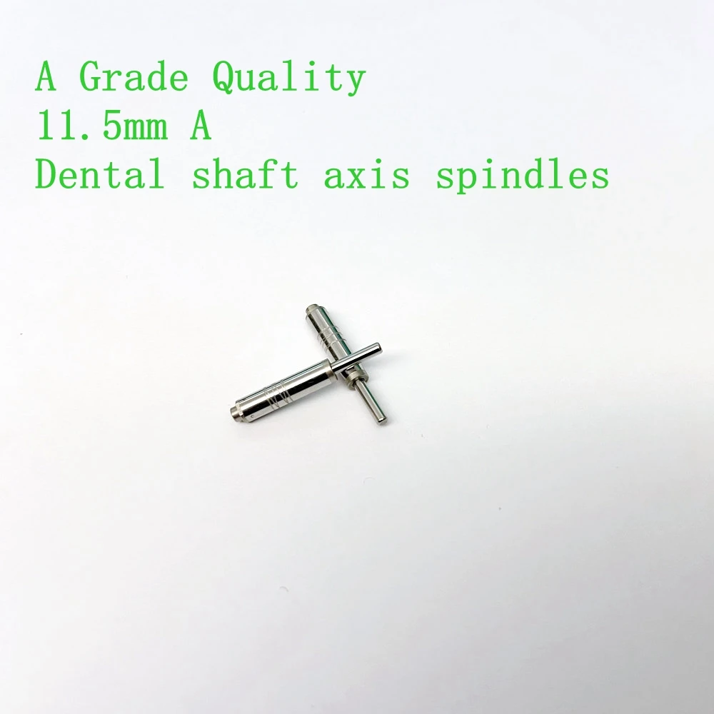 5pcs A Grade Quality Handpiece Dental Turbine Shaft Axis Spindle Size 11.5mm A/12.5mm A/13.5mm A With Push Button Quality A