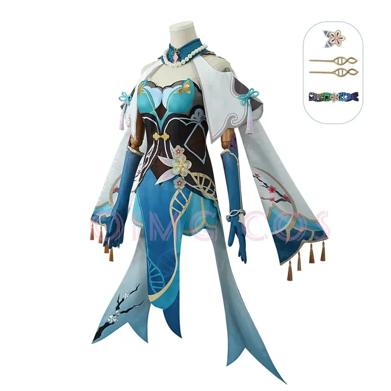 Rruan Mei Cosplay Costume Honkai Star Rail Carnival Uniform Anime Halloween Costumes Game