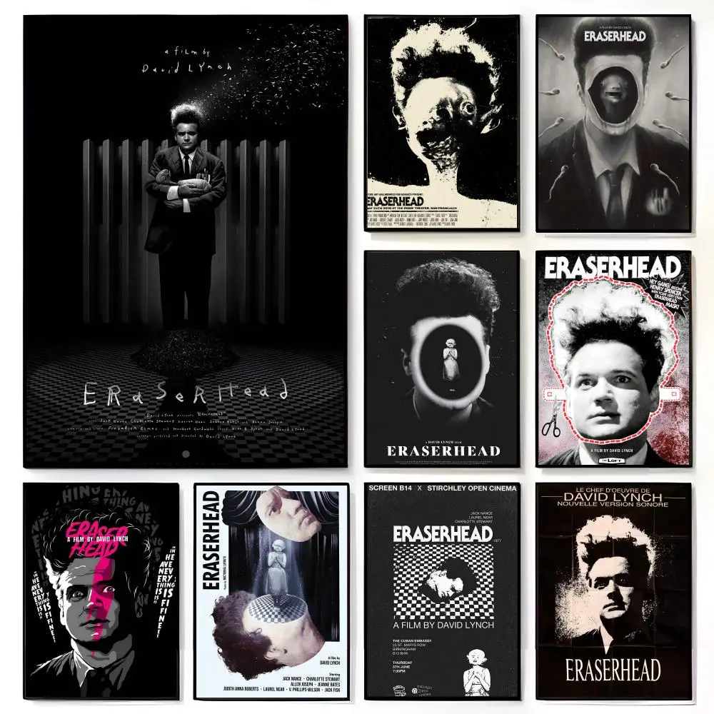 1pc E-Eraserhead Poster American Film Mural Home Childrens Room Wall Decor Print