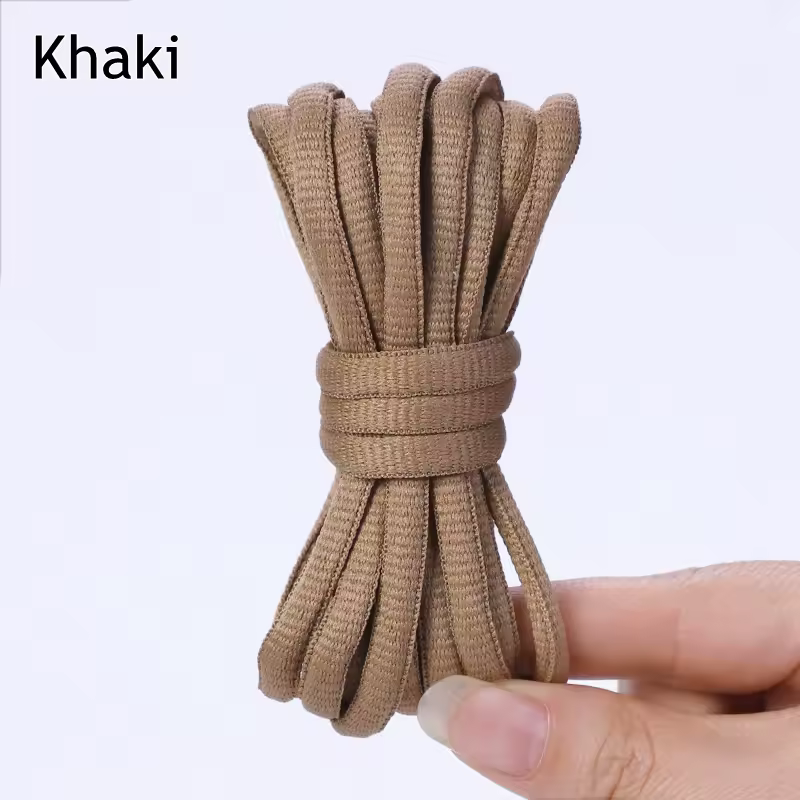 1Pair Oval Shoe Laces Half Round Athletic Shoelaces for Running Sneakers Laces Shoes Strings Durable without Fading Shoelace - Image 18